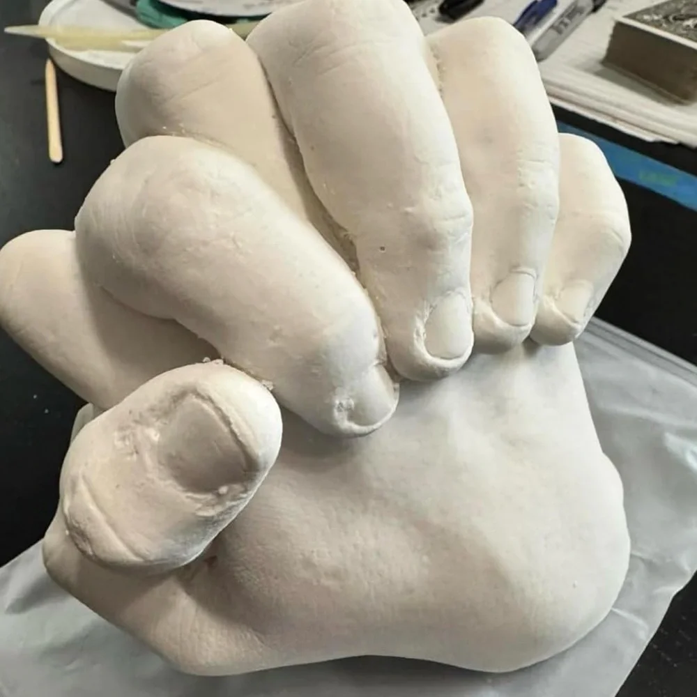 COUPLES DAY OR SPECIAL OCCASION Hand Casting Kit - White NEW
